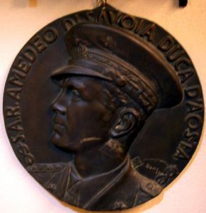 Bronzemedaille "Herzog von Savoyen" 1940