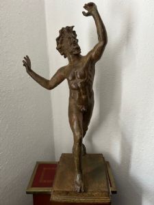 Un fauno pompeyano di bronzo