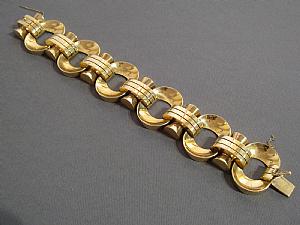 Yellow gold bracelet