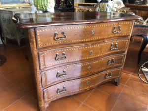 Importante Cassettone Mosso Piemontese in Noce - Restaurato_car 1739