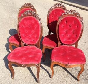 walnut chairs