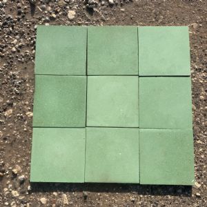 Cementina tinta unita verde 
