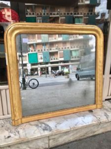 Luigi Filippo Gilded Mirror/Mantelpiece_Restored (work in progress yet)_car 2121