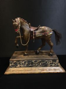 CAVALLO IN CARTAPESTA PRIMI '900