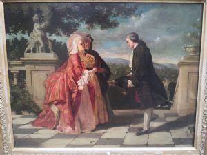 Scena in maschera