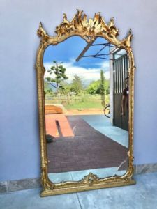 Large Gilded Charles X Mirror - Restored (work in progress)_car 2133