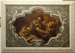 Oil painting on canvas depicting an allegorical scene symbolizing fertility, prosperity, and passion