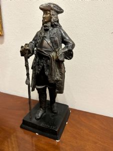 Statuina di bronzo raffigurante Carlo III
