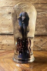 "GLI AMANTI SOMMERSI"  FAVOLOSA SCULTURA IN VETRO DI MURANO opera unica Maestro Giuliano Tosi    (NEW ENTRY)