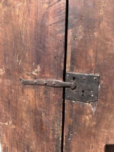 Porte à 2 battants en noyer avec quincaillerie d'origine, Ombrie - Foto 7