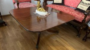 Mahogany coffee table, ca. 1825