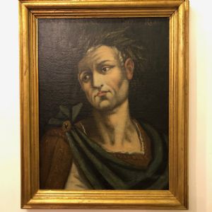 18th Century Portrait of Young Roman Emperor "Julius Caesar"