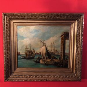 Venezianische Ansicht aus dem 19. Jahrhundert