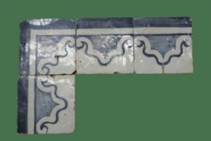Antico bordo di azulejos