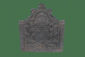 ANTICA GHISA DA CAMINO CON GIGLI 