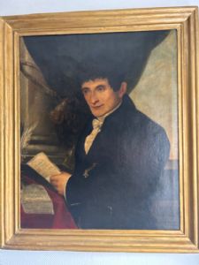 Ritratto di un gentiluomo con la corrispondenza