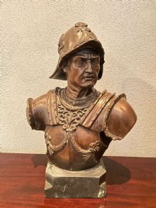 Bronzebüste, die "Bartolomeo Colleoni" darstellt
