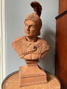 Busto di terracotta raffigurante "ANNIBALE" dell '800