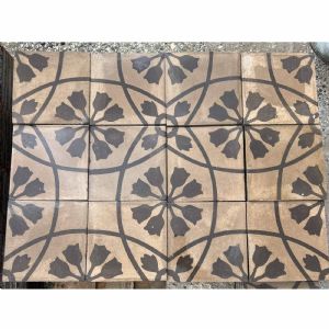 Pavimento in cementina fiorito 