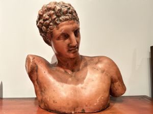 Grande Busto di "APOLLO" in terracotta