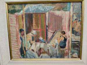 Painting "Women at the beach"