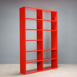 Libreria Rossa Kartell di Giulio Polvara