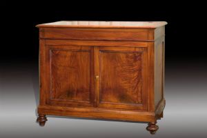 Romagnolisches Buffet aus dem 19. Jahrhundert aus Pappelholz