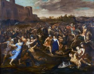 Der Raub der Sabinerinnen von Francesco Allegrini VERKAUFT