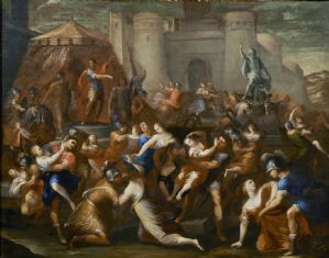 Der Raub der Sabinerinnen von Francesco Allegrini VERKAUFT