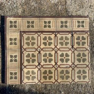 Cementine decorate 