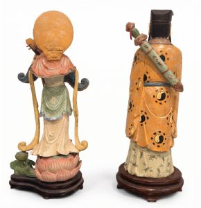 COPPIA DI SCULTURE  - CINA - Foto 5
