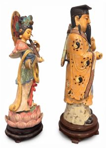COPPIA DI SCULTURE  - CINA - Foto 6