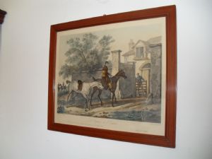 The entrance to the stable