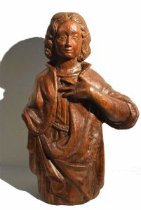 São João, escultura em madeira