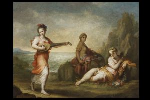 Francesco Corneliani (Milão 1742-1814) Alegoria das Artes