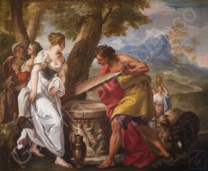 Nicolò Bambini (Venedig 1651-1736) - Rahel und Jakob - VERKAUFT -