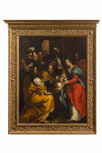 Dipinto " Adorazione dei Re Magi "