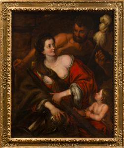 DIPINTO ERCOLE E ONFALE