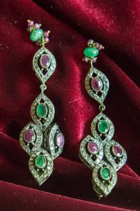 Orecchini indiani in argento