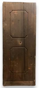 PTE156 - Porta simples em larício, época de 1700, medidas cm L 72 x A 184