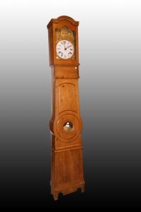 Bellissimo orologio da terra a colonna del 1700 stile Provenzale