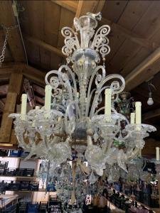 Rezzonico-Lüster aus Muranoglas