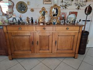 Credenza in noce H 100 200x58
