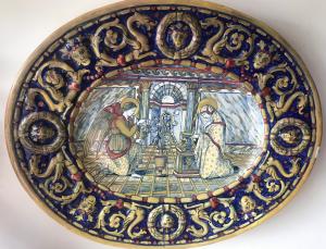 Annunciation by A. Rubboli (Gualdo Tadino)