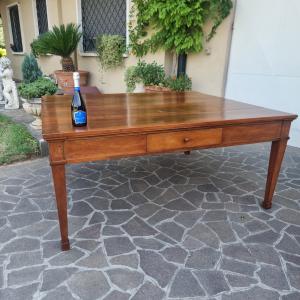 18th Century Walnut Directory Table Veneto - Foto 7