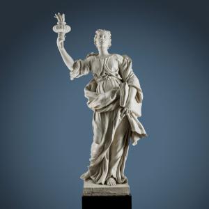 Alegoria da Sabedoria - Seguidor de Giacomo Bertesi