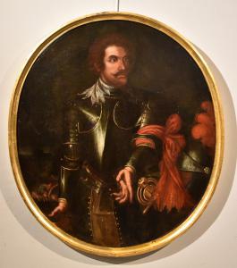 Ritratto di gentiluomo in armatura, Giovanni Bernardo Carbone (VENDUTO)