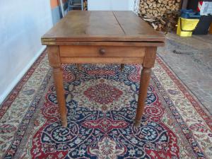 WALNUT FOLDING TABLE DIRECTORY STYLE 19TH CENTURY - Foto 7