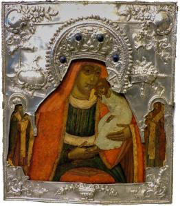 Madre di Dio “Pegno dei Sofferenti” – Icona russa, XVIII secolo