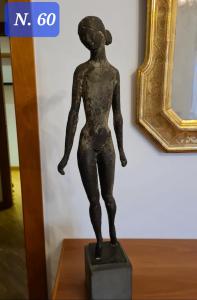 SCULTURA IN BRONZO , DANZATRICE